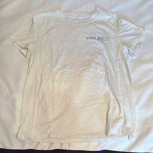 White Kids T-Shirt with New York Print